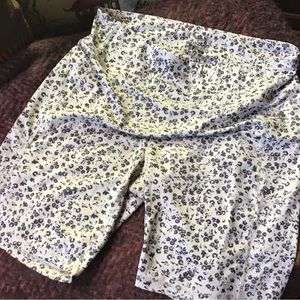 Kenzie Poly/Spandex Knee Length Shorts